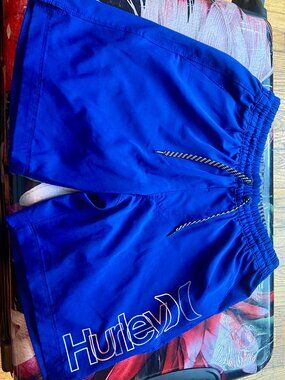Small Blue Hurley Swimwear Trunks